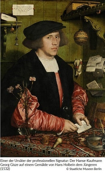 Georg Gisze von Hans Holbein